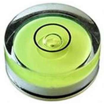DW4Trading® Mini ronde waterpas geel