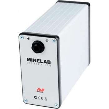 Minelab accu t.b.v. GPX-serie / showroom model. Metaaldetector specialist.
