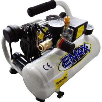 EMAX airbrush compressor -  olievrije en stil -  4 liter