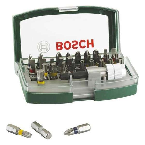 Bosch accessoire bitset - 32 delig - Met kleurcode