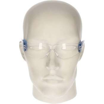 Veiligheidsbril/vuurwerkbril blauw voor kinderen - Vuurwerkbrillen