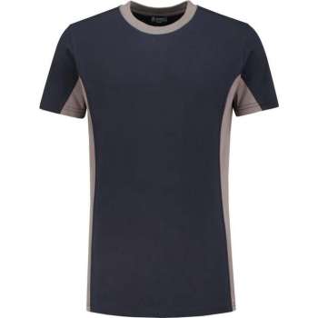 Workman T-Shirt Bi-Colour - 0402 navy / grijs - Maat 4XL