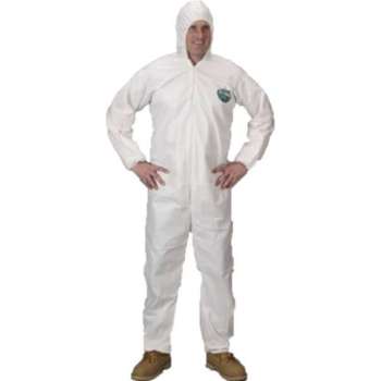 coverall - overall sms50 - type5,6 overall - saneringsoveral - beschermingsoverall - overal wegwerp - sms materiaal