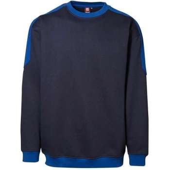 ID-Line 0362 Sweatshirt Marineblauw/KoningsblauwM