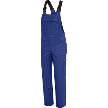 Ultimate Workwear - Amerikaanse Overall WENEN (tuinbroek, BIB, bretelbroek) - katoen 100% 320g/m2- Blauw (Kobalt/Royal Blue)