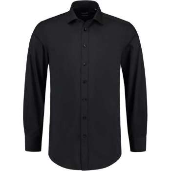 Tricorp 705008 Overhemd Stretch Slim Fit Zwart maat 42/5