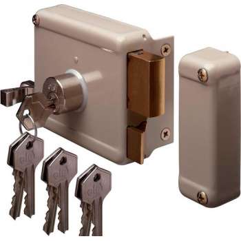 Yale oplegslot 634-60 met 6 sleutels – Doornmaat 60mm – DIN LINKS