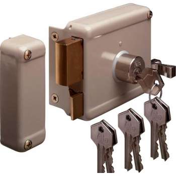Yale Oplegslot 635-50 met 6 sleutels- Doornmaat 50 mm - DIN RECHTS