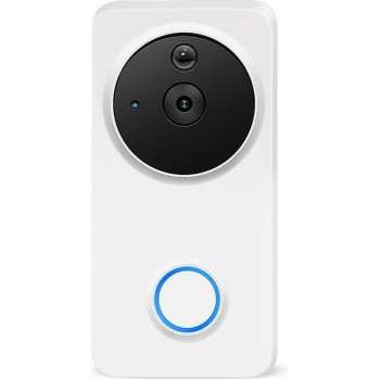 Smart Home video deurbel L9 - Wifi - Wit - Opnamefunctie - HD camera