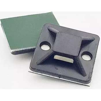 TT-products zelfklevende houder voor Tie-wraps 30 x 30mm (10 stuks) zwart
