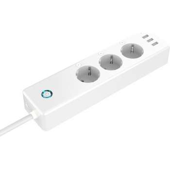 Gosund P1, smart stroomverdeeldoos, 3 smart stopcontacten, 3 smart USB poorten, Allexa, Google Home and IFTTT compatible