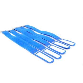GAFER.PL Tie Straps - kabelbinders - 25x550mm - 5 stuks - blauw