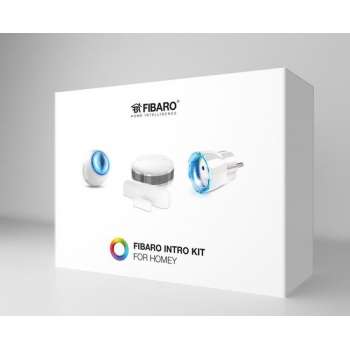 FIBARO Intro Kit voor Homey (BE versie) - 3 sensoren + 1 tussenstekker (Type E) - Z-Wave