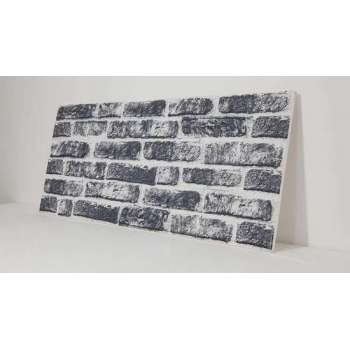 5 panelen 2,5 m2 (100 x 50 cm) 3D wandpanelen steenstrips gevelbekleding wandbekleding brickstone code 1703