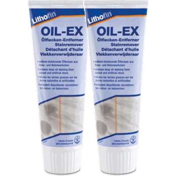 2x OIL-EX - Olievlekkenverwijderaar - Lithofin - 250 ml