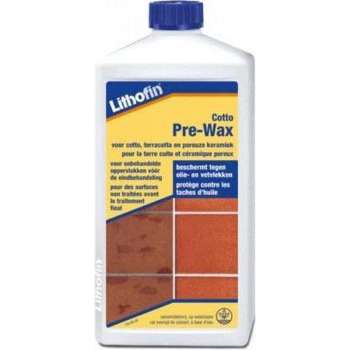 COTTO Pre-Wax - Pre-impregnatie van terracotta vloeren - Lithofin - 1 L