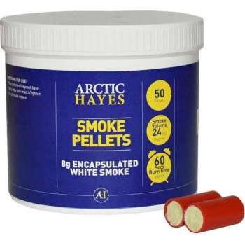 50 Rook tabletten (Arctic Hayes) 8 gram - 60 sec witte rook