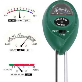 Able & Borret | Vochtigheidsmeter | pH meter grond | Lichtmeter